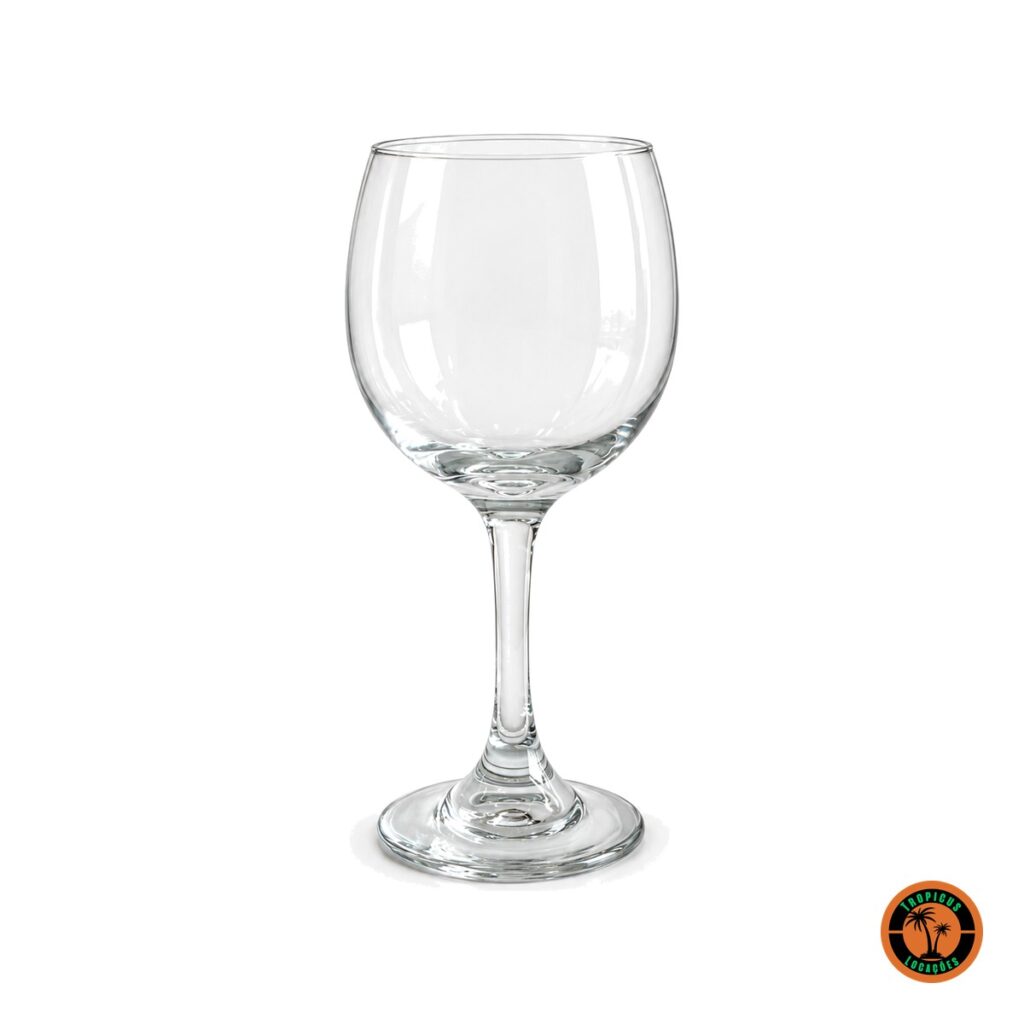 Taça de vidro Vinho Tinto Premiére, de 320 ml, com bojo arredondado e haste média