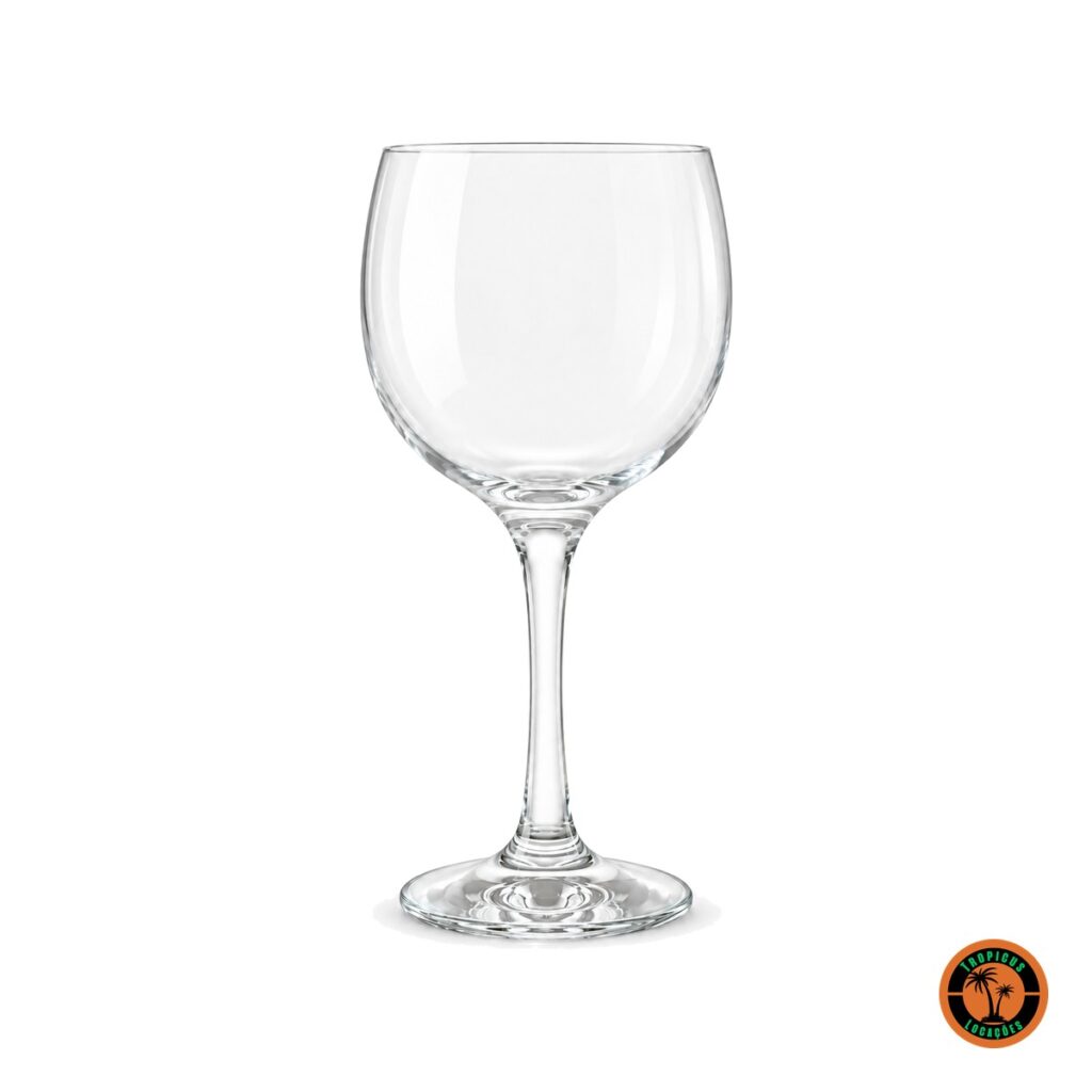 Taça de vidro Água Premiére, de 385 ml, com bojo grande e arredondado e haste fina