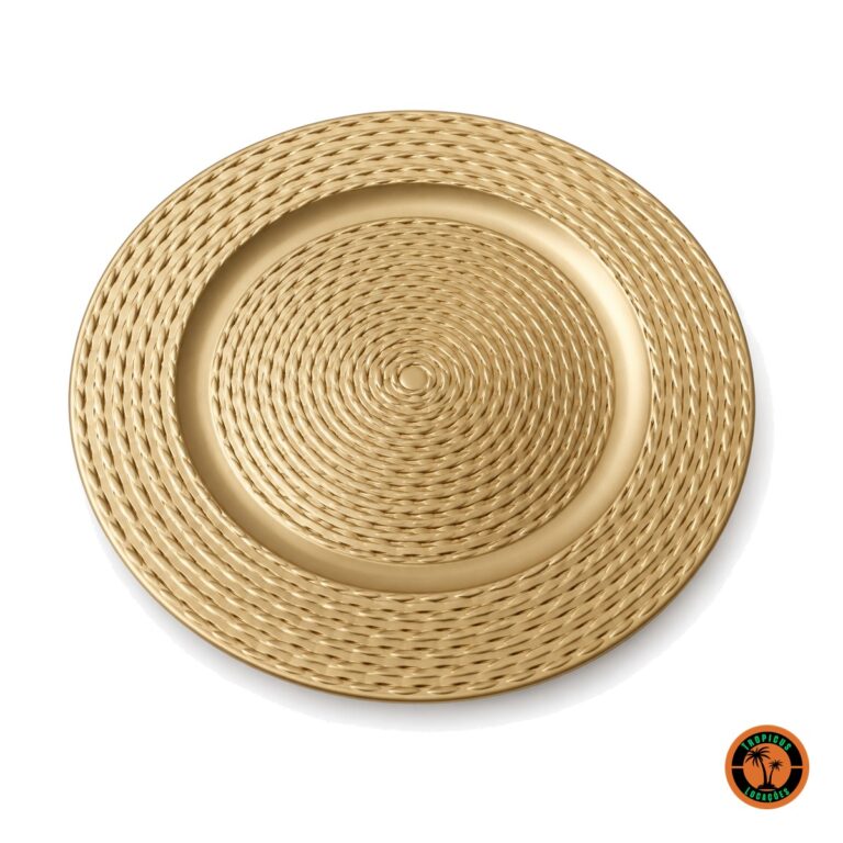 Sousplat Dourado Antigo
