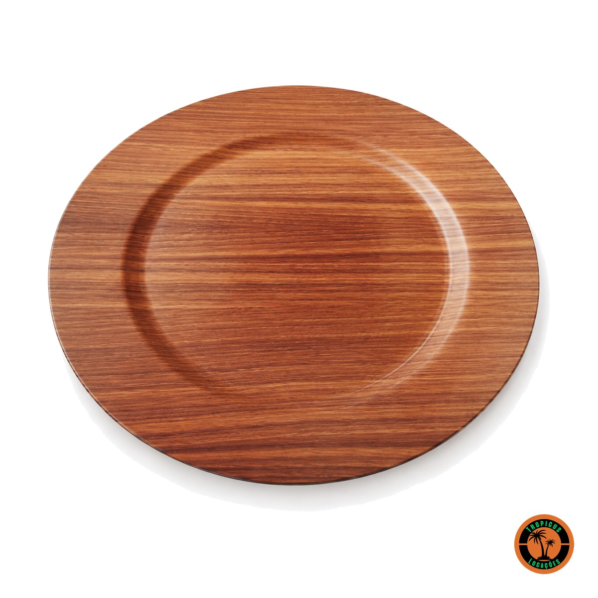 Sousplat Laminado Amadeirado