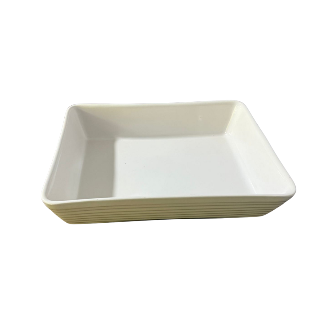 Travessa de Louça Branca Funda M